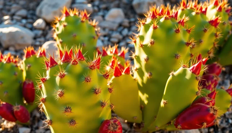prickly pear cacti